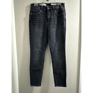 🔴pilcro and the letterpress high rise skinny jeans black‎ size 30